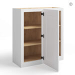 White Shaker 36" H Wall Blind Cabinet - Image 2