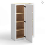 White Shaker 42" H Wall Blind Cabinet - Image 2