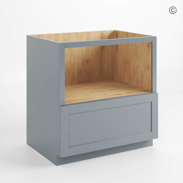 Gray Shaker Microwave Base Cabinet, gray shaker cabinets, gray kitchen cabinets