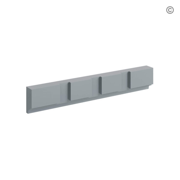 Gray Shaker Dentil Moulding, gray kitchen cabinets, rta cabinets