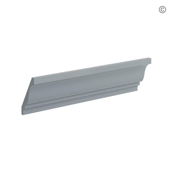 Gray Shaker Decorative Moulding, gray kitchen cabinets, rta cabinets