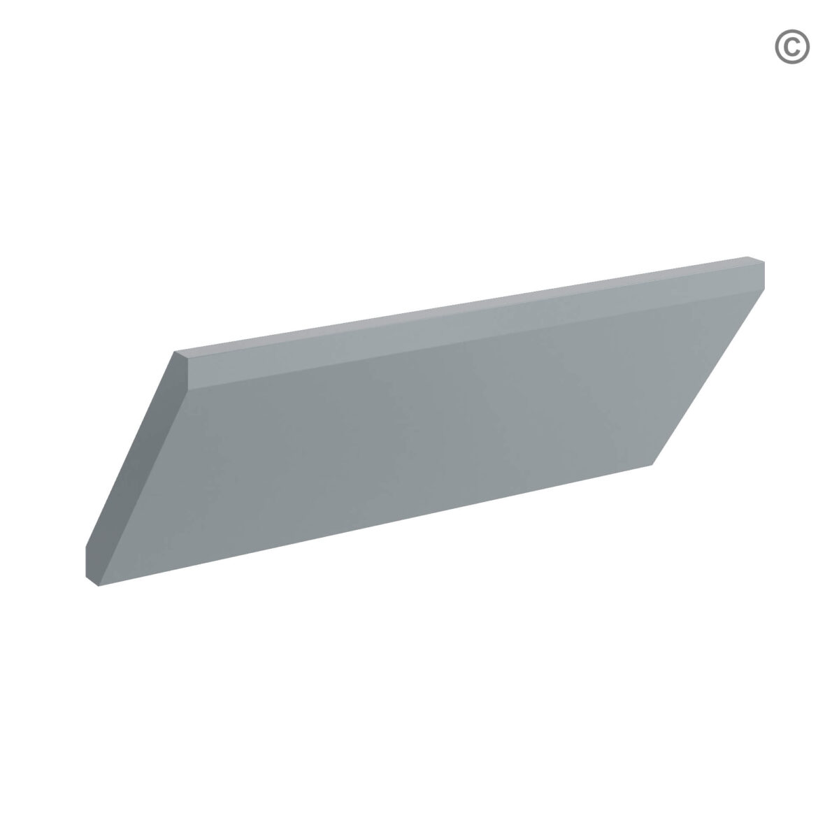 Gray Shaker Angle Crown Moulding, gray shaker cabinets, gray kitchen cabinets