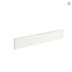 Charleston White Raised Panel Toe Kick