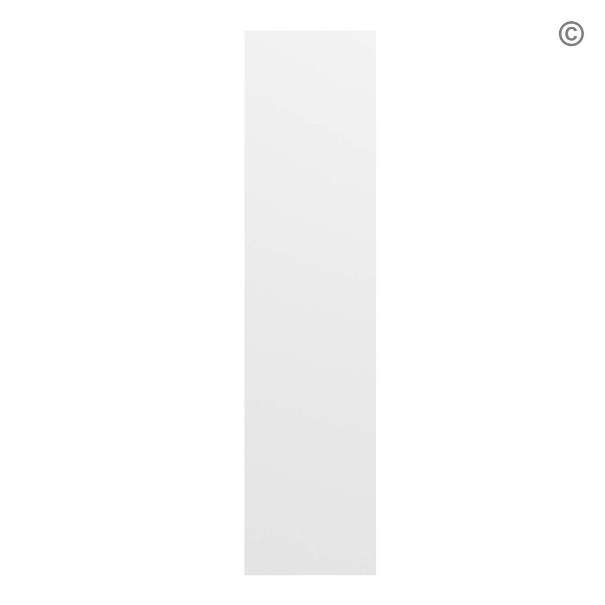 White Shaker Tall Skin Veneer Panel, white kitchen cabinets, rta cabinets