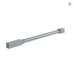 Gray Shaker Fluted Decorative Leg, gray kitchen cabinets, rta cabinets