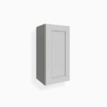 Gray Shaker 30" H Single Door Wall Cabinet image 1