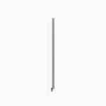 Gray Shaker Tall Fluted Filler