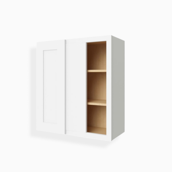 White Shaker 36" H Wall Blind Cabinet image 1