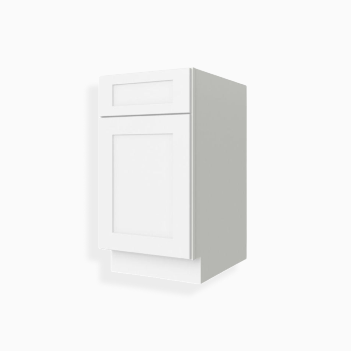 Anchester Series Espresso Shaker Base Waste Basket Cabinet