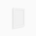 White Shaker Decorative Door Panel