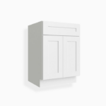 White Shaker Sink Base image 1