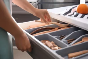 kitchen cabinets, rta cabinets, wholesale cabinets, how do you organize a kitchen with limited cabinet space?