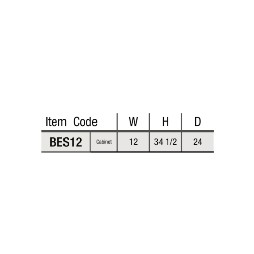 item code BES12