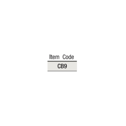 item code CB9