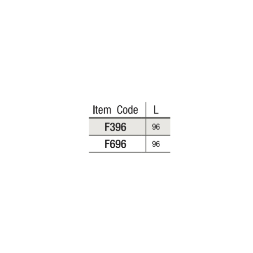 item code F396 F696