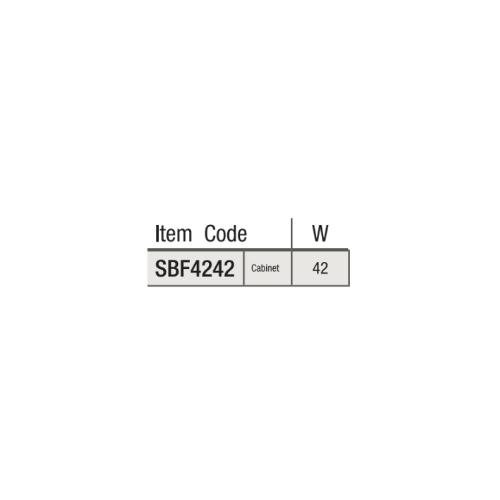 item code SBF4242