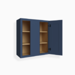 Blue Shaker 30" H Wall Blind Cabinet