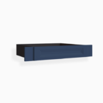 Blue Shaker Knee Drawer