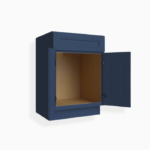 Blue Shaker Sink Base