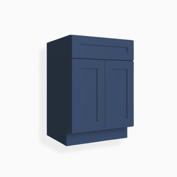Blue Shaker Sink Base image 1