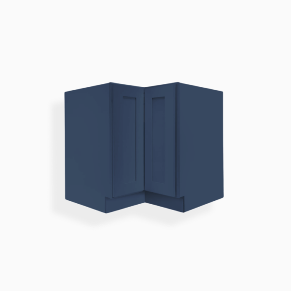Navy Blue Shaker Easy Reach Base Cabinet image 1