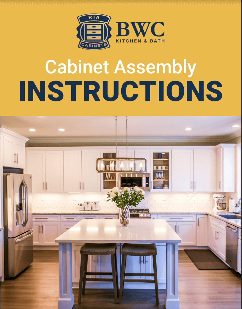bwc instructions, buy wholesale cabinets