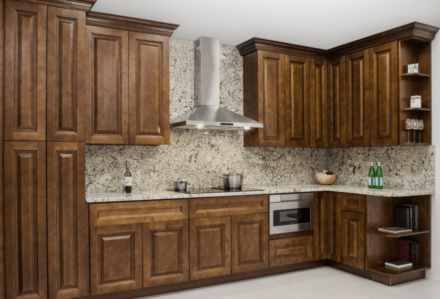 Gallery Buy Wholesale Cabinets   Buywholesalecabinets Shaker Kitchen Espresso Cabinets Gallery 4 