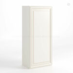 Charleston White Raised Panel 42 H Single Door Wall Cabinet