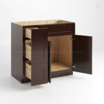 Shaker Espresso 36 W Vanity Combo with Drawers image 1