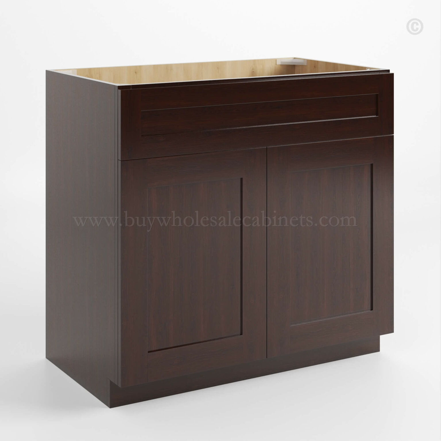 Shaker Espresso Vanity Buy Wholesale
