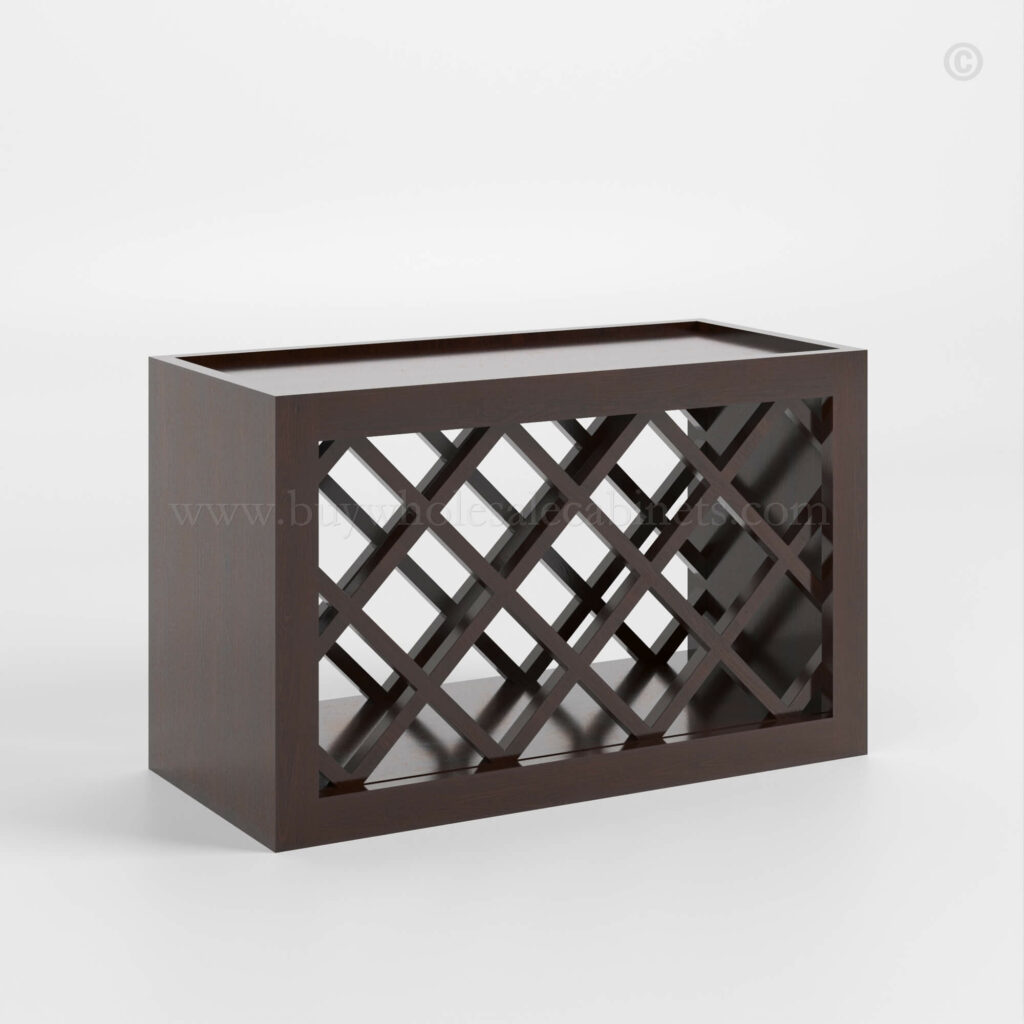 Shaker Espresso Wine Rack