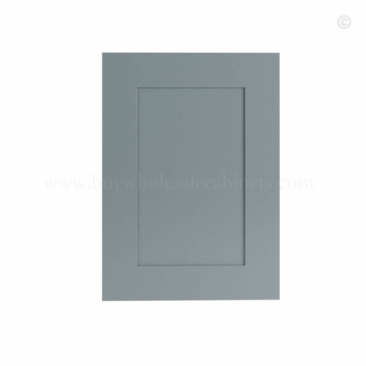 Gray Shaker Decorative Door Panel