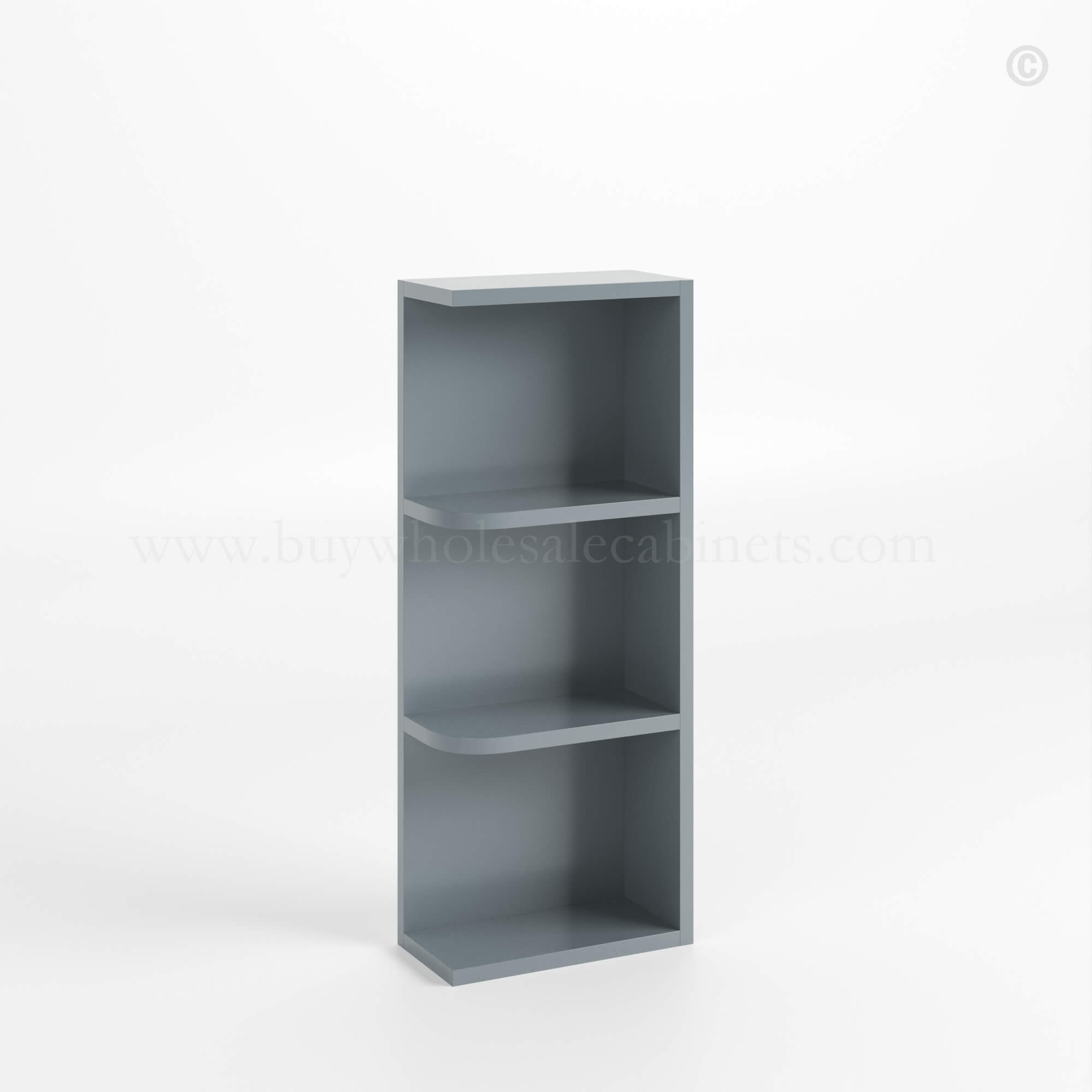 shaker gray cabinets