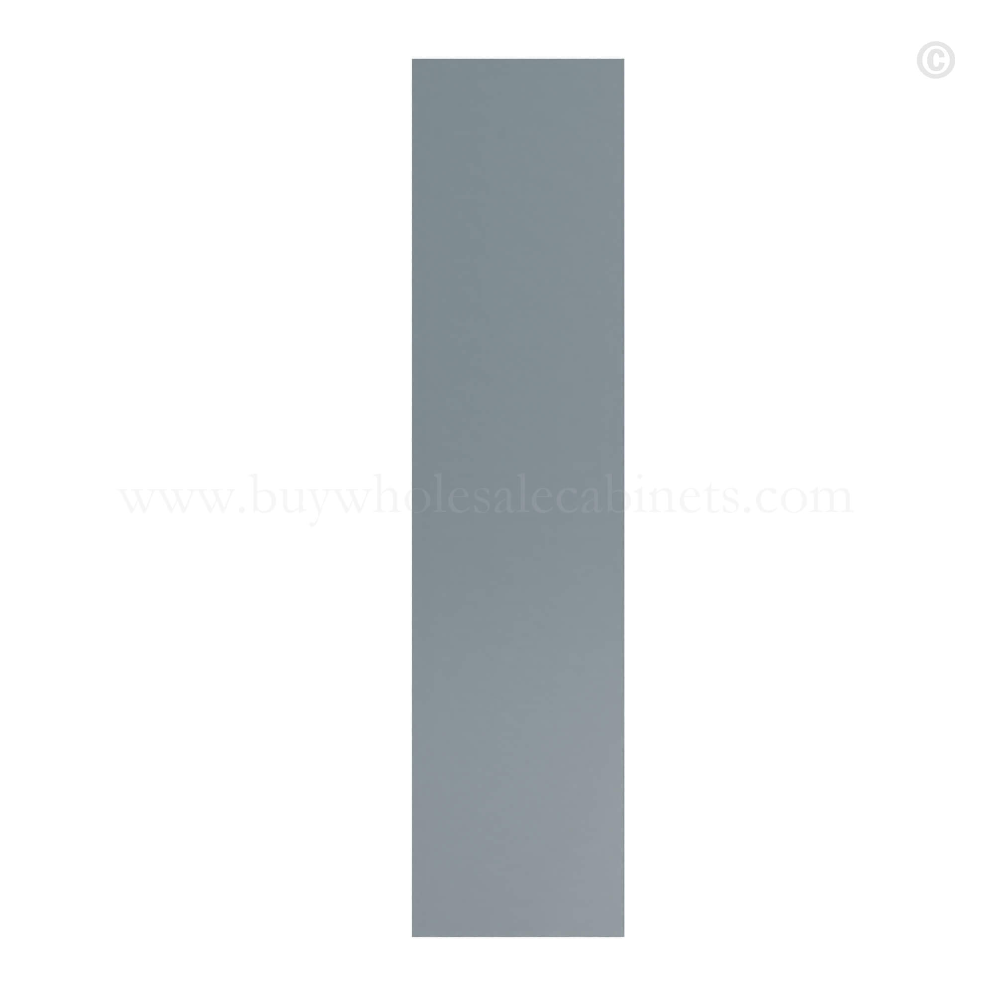 Gray Shaker Tall Skin Veneer Panel