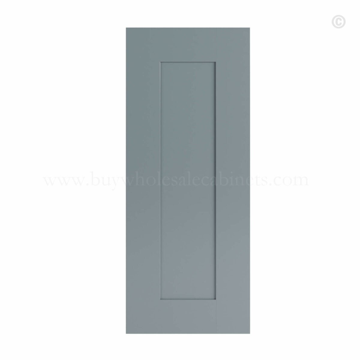 Gray Shaker Wall Decorative Door Panel