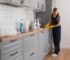 how to clean kitchen cabinets