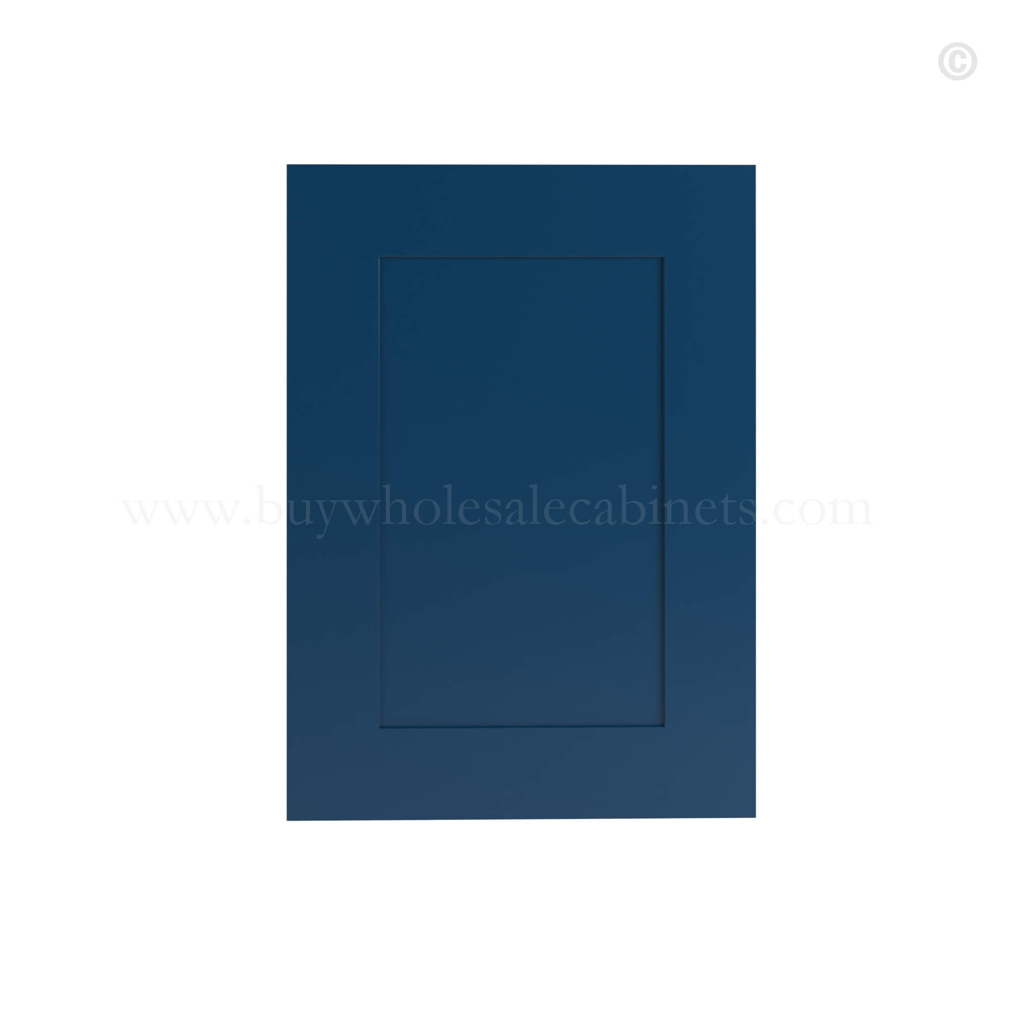 Navy Blue Shaker Decorative Door Panel