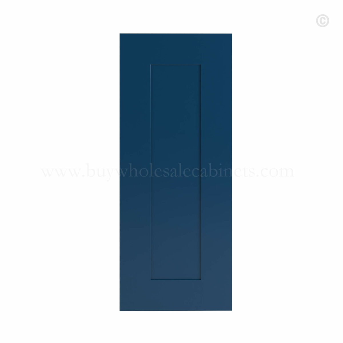 Navy Blue Shaker Wall Decorative Door Panel
