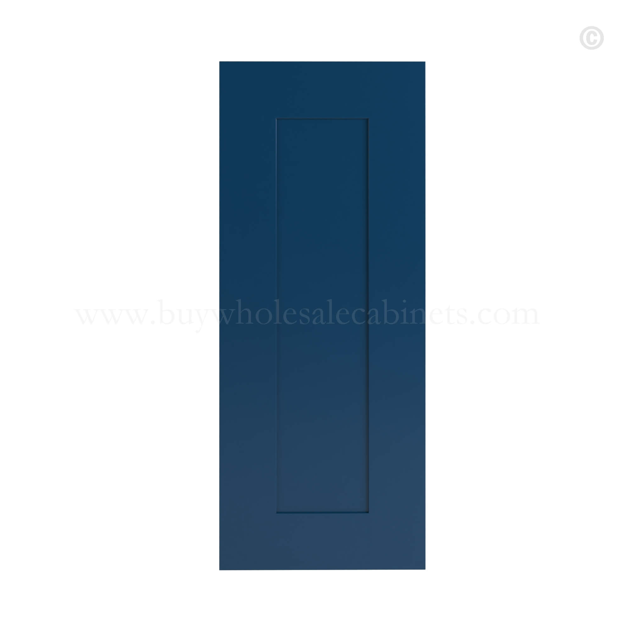 Navy Blue Shaker Wall Decorative Door Panel