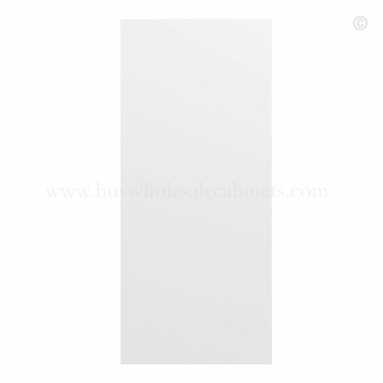 White Shaker Dishwasher Return Panel BWC