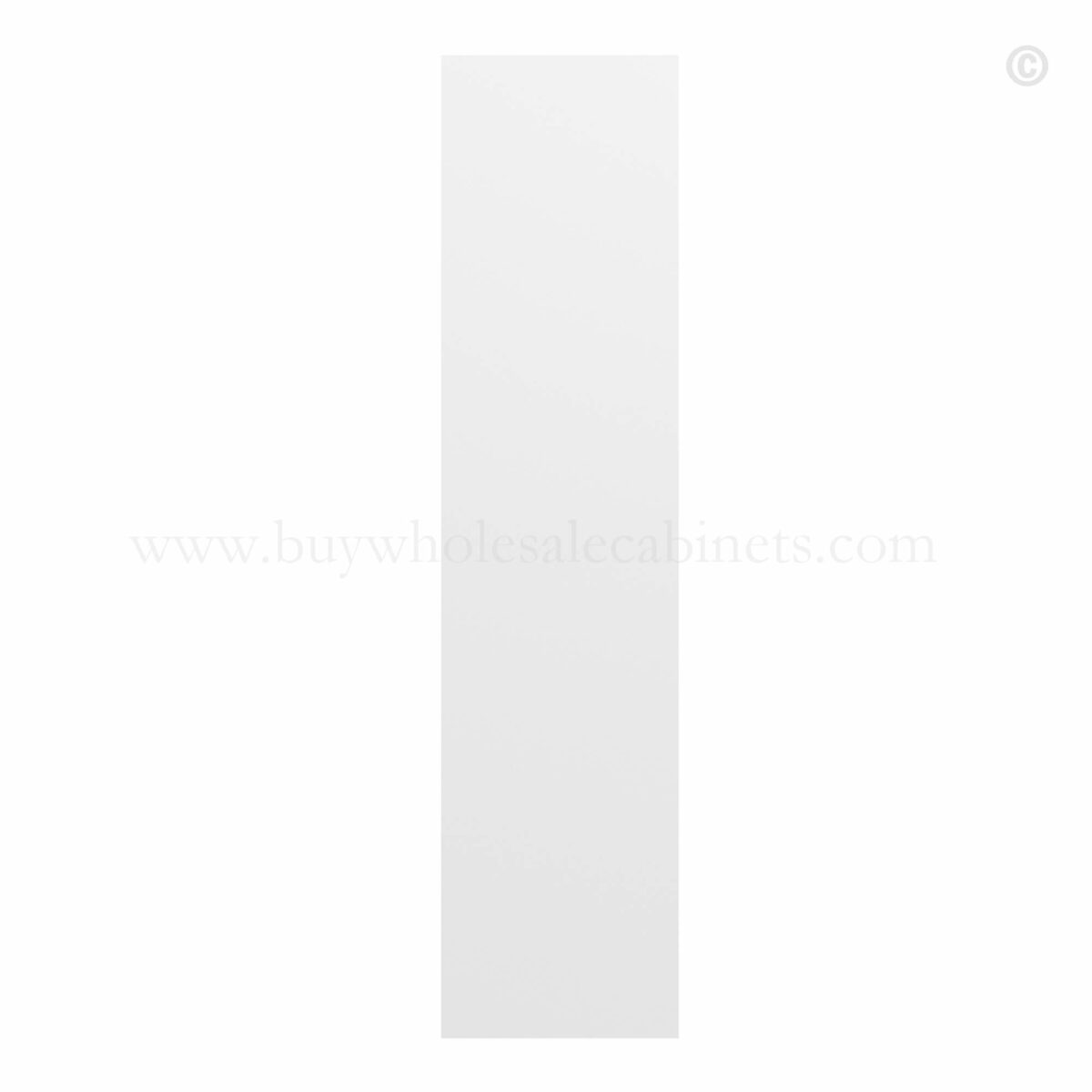 White Shaker Tall Skin Veneer Panel