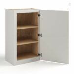 slim shaker cabinets, Dove Slim Shaker Wall Cabinet Single Door 30 H