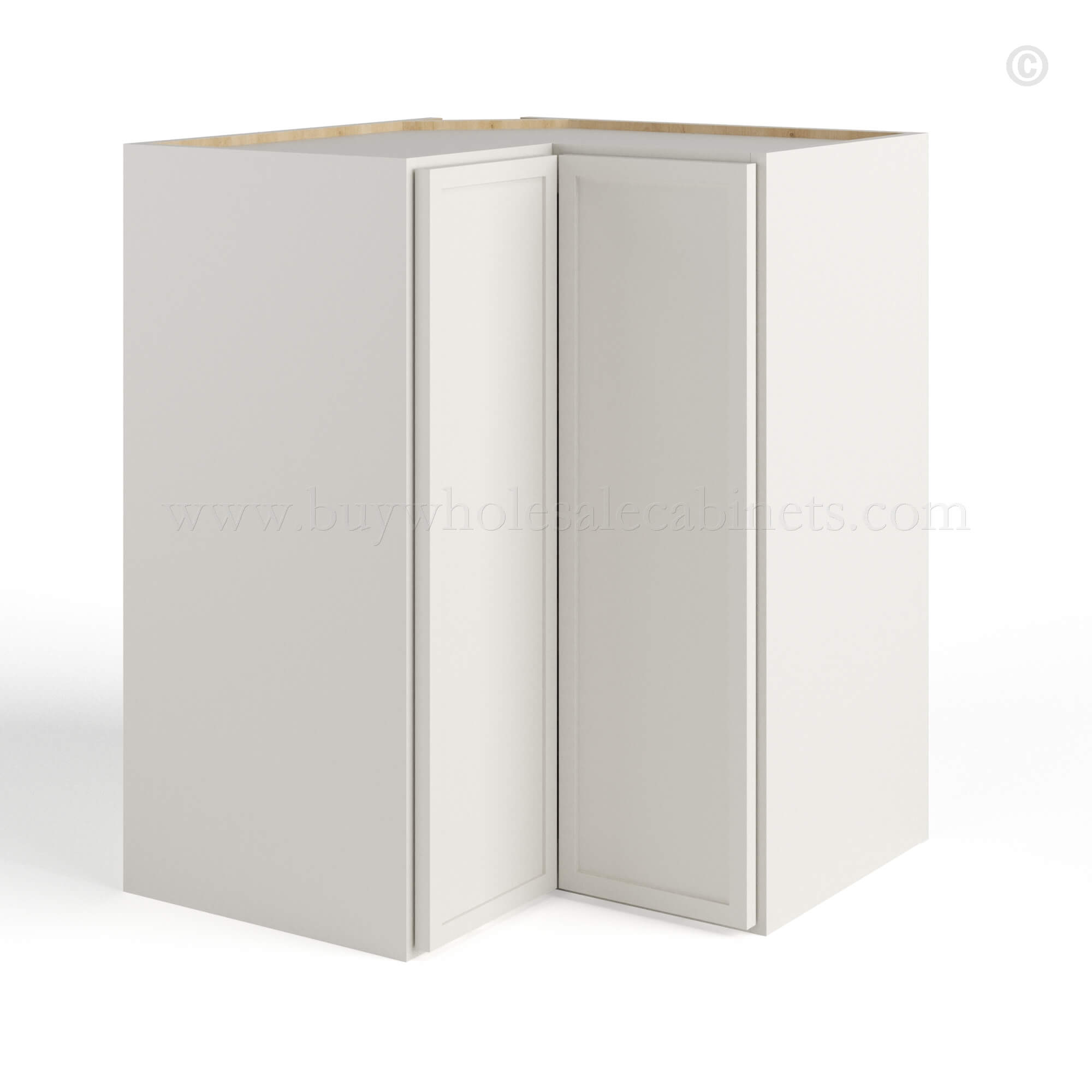 slim shaker cabintes, Dove White Slim Shaker Easy Reach Wall Cabinet