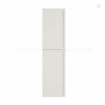 slim shaker cabinets, Dove White Slim Shaker Tall Decorative Door Panel