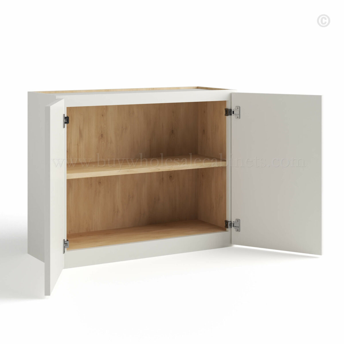 slim shaker cabinets, Dove White Slim Shaker Wall Stove Microwave Bridge Double Door Cabinet