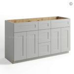 Dorian Gray Shaker Vanity Sink Base Combo