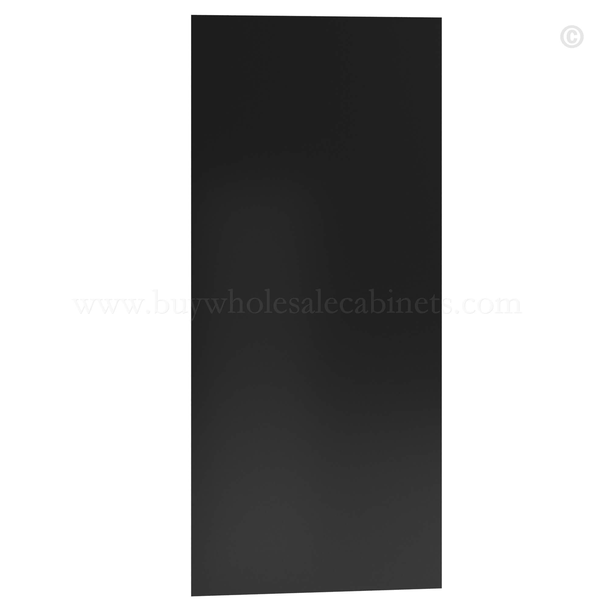 Black Shaker 1/2″ Island Panel, rta cabinets, wholesale cabinets