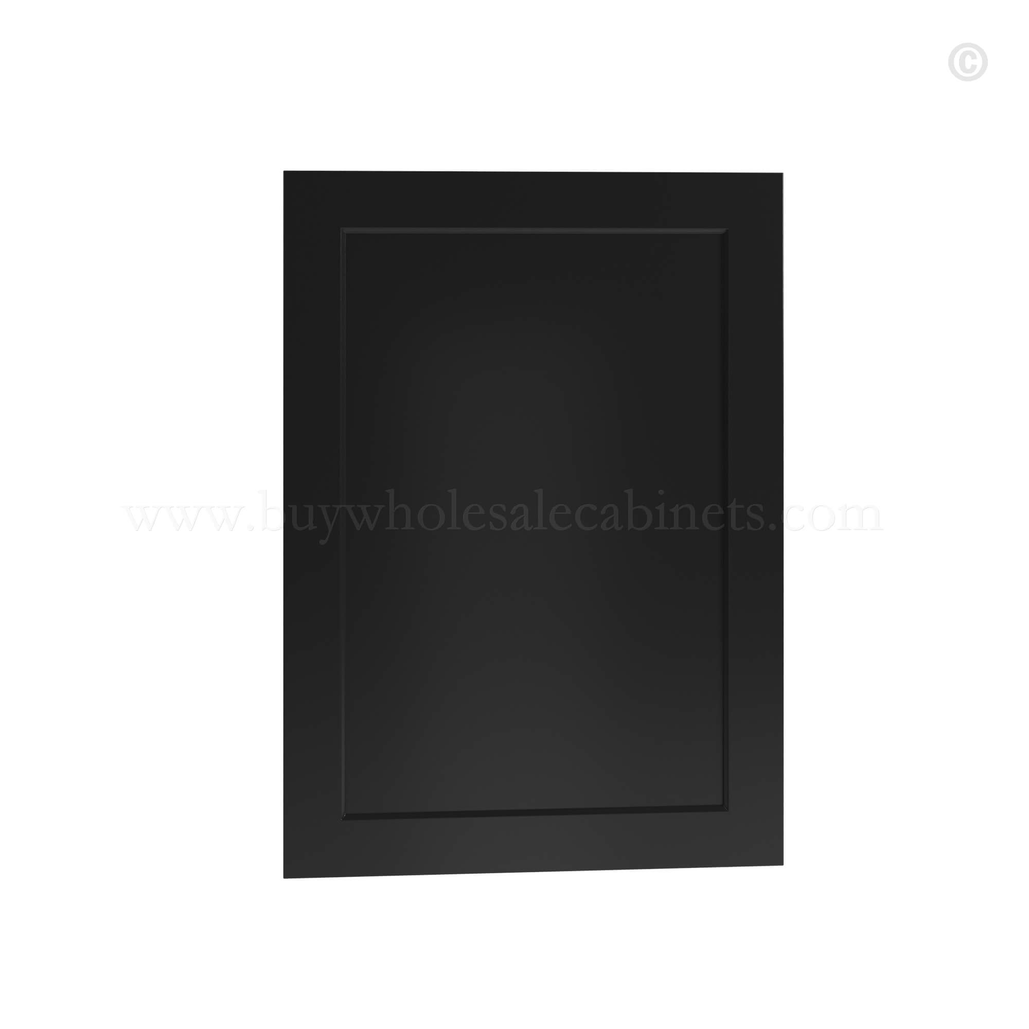 Black Shaker Sample Door, rta cabinets, wholesale cabinets