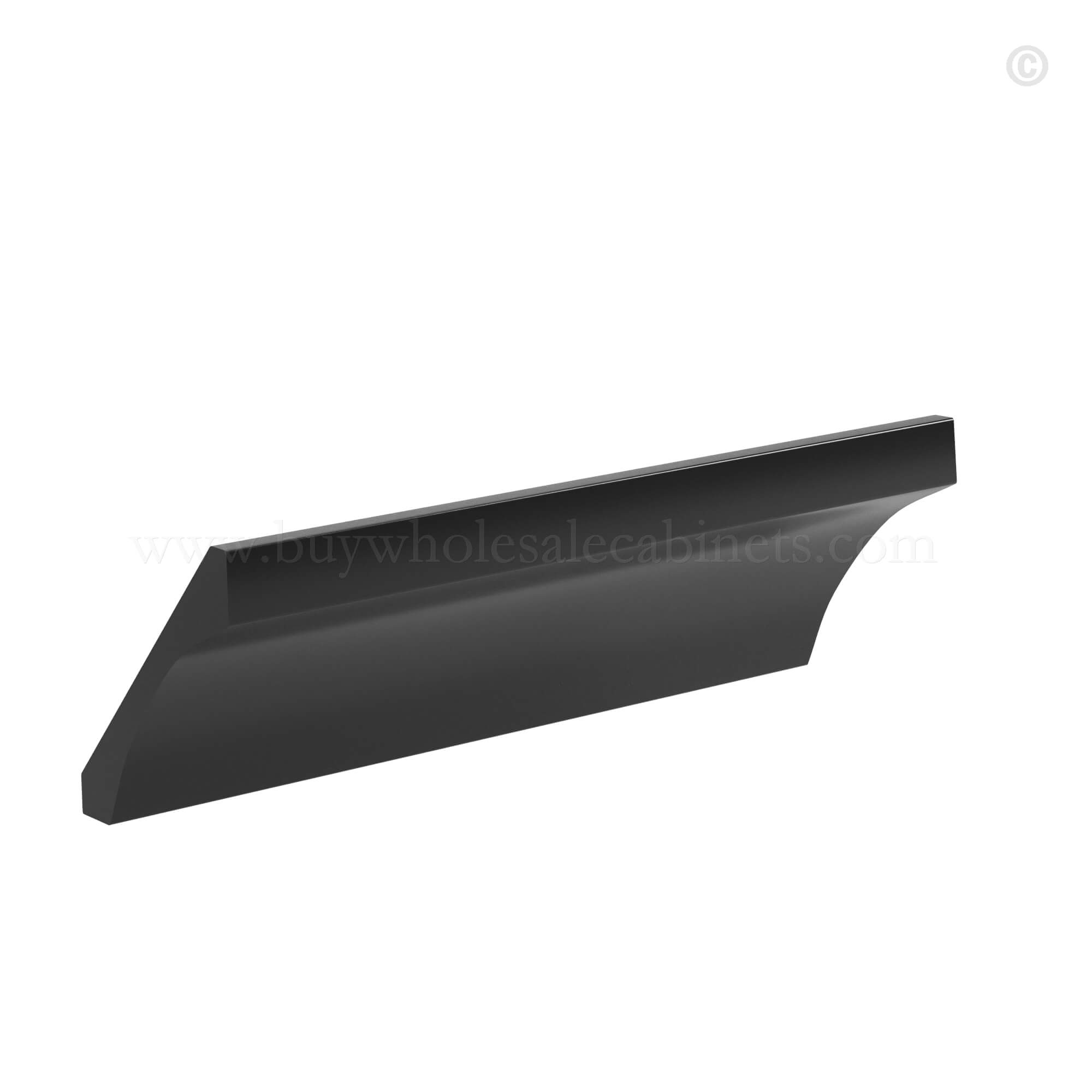 Black Shaker Crown Moulding 3 3/4″ Tall With Heel, rta cabinets, wholesale cabinets