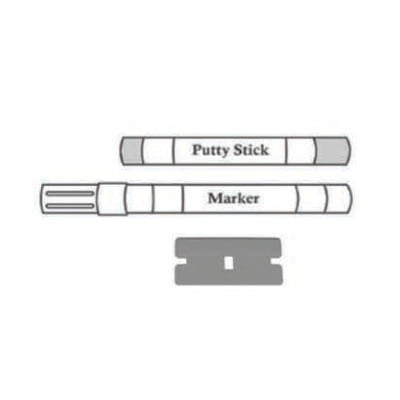 Charcoal Black Shaker Touch Up Kit, rta cabinets, wholesale cabinets